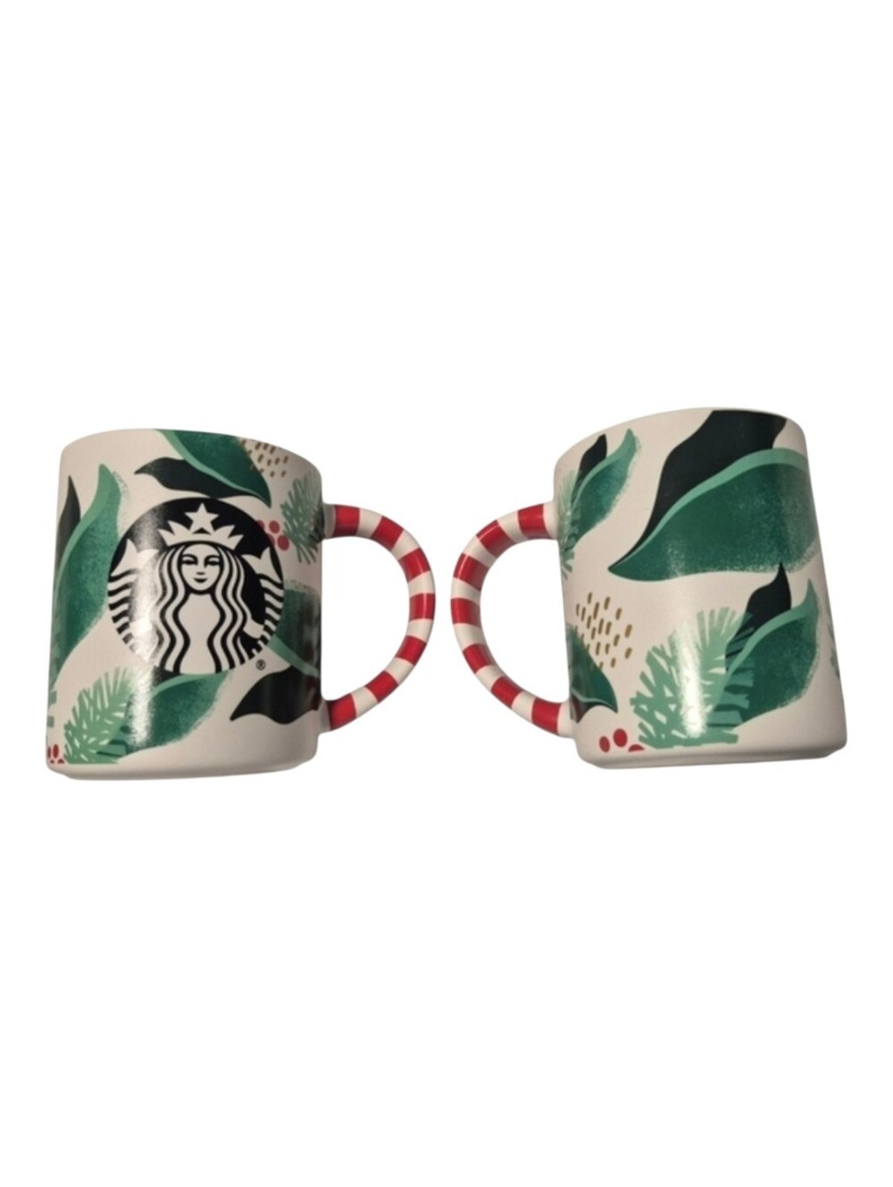 Starbucks 2019 Candy Cane Limited Edition Mugs
